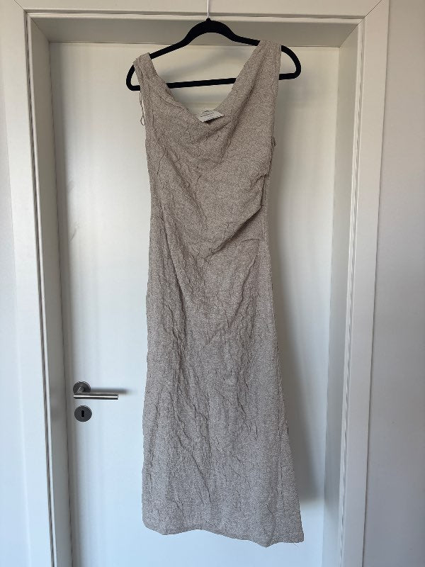 Zara kjóll beige nýr