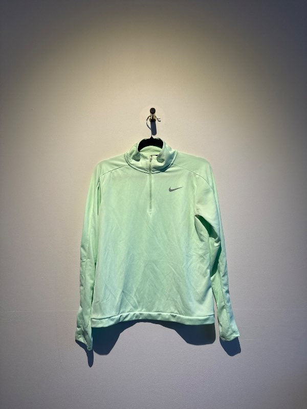 Nike græn æfingapeysa