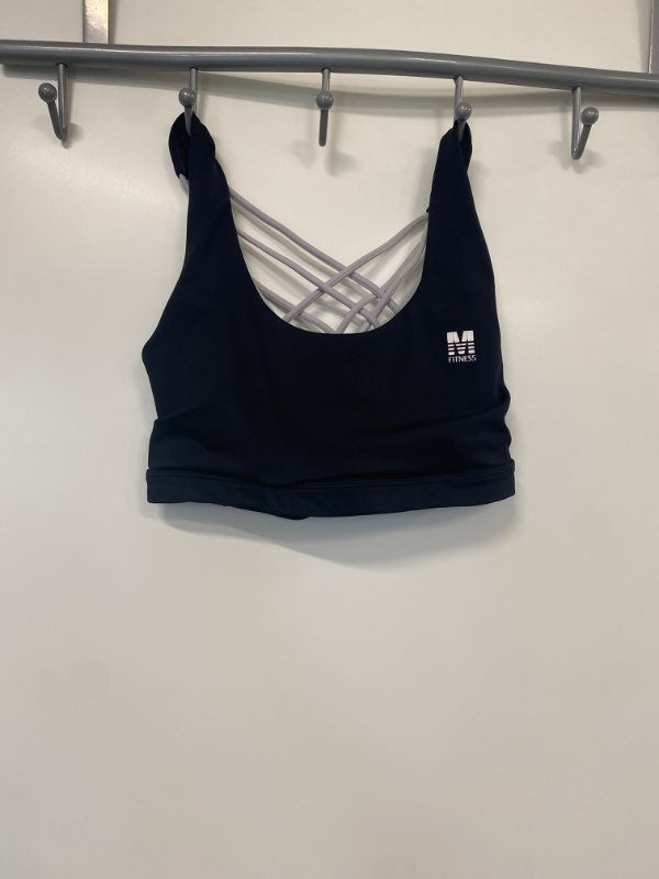 M fitness svartur topuur