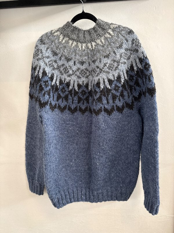 New Lopapeysa blue/black