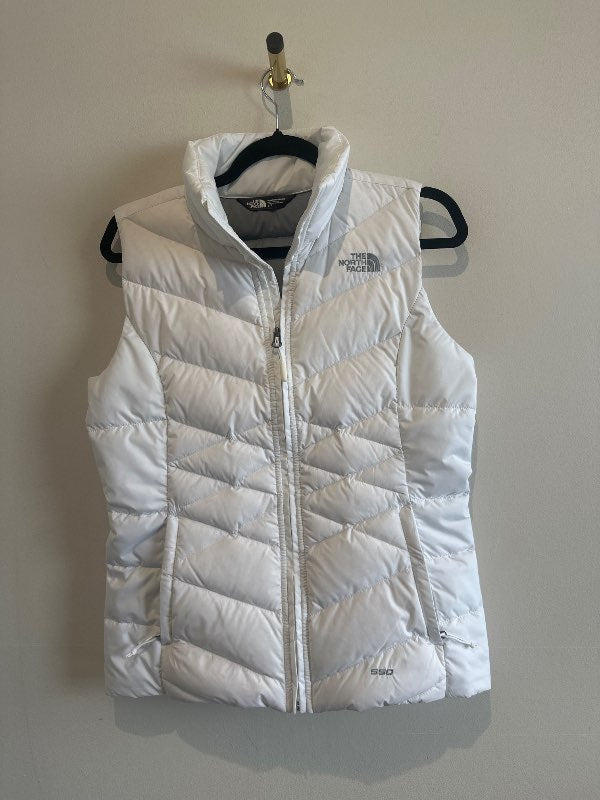 North face hvítt vesti