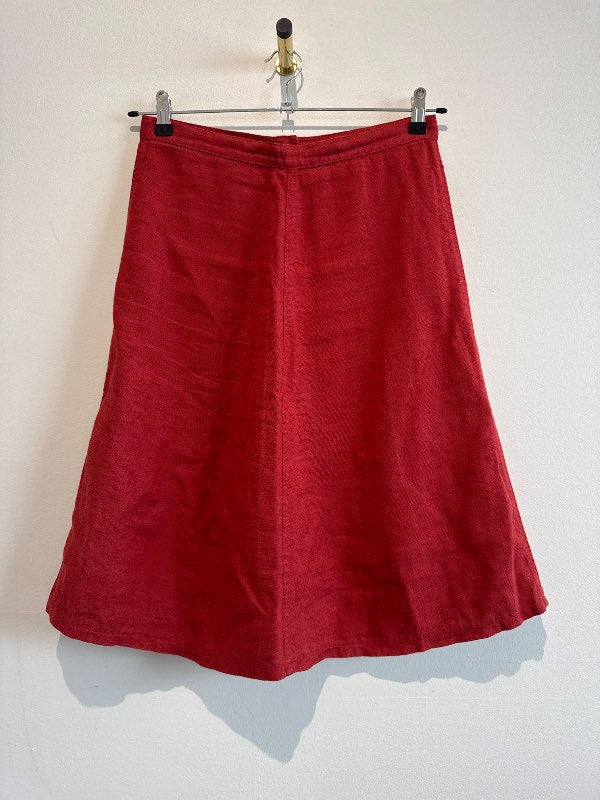 Zara pils rautt vintage