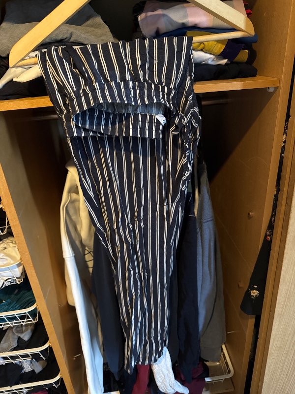 Röndóttar buxur