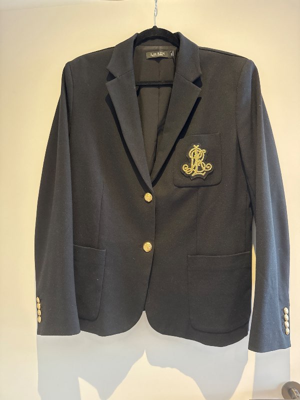 Ralph Lauren jakki svartur