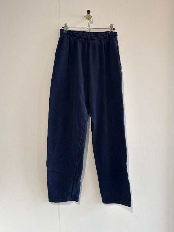 Dökkbláar joggingbuxur