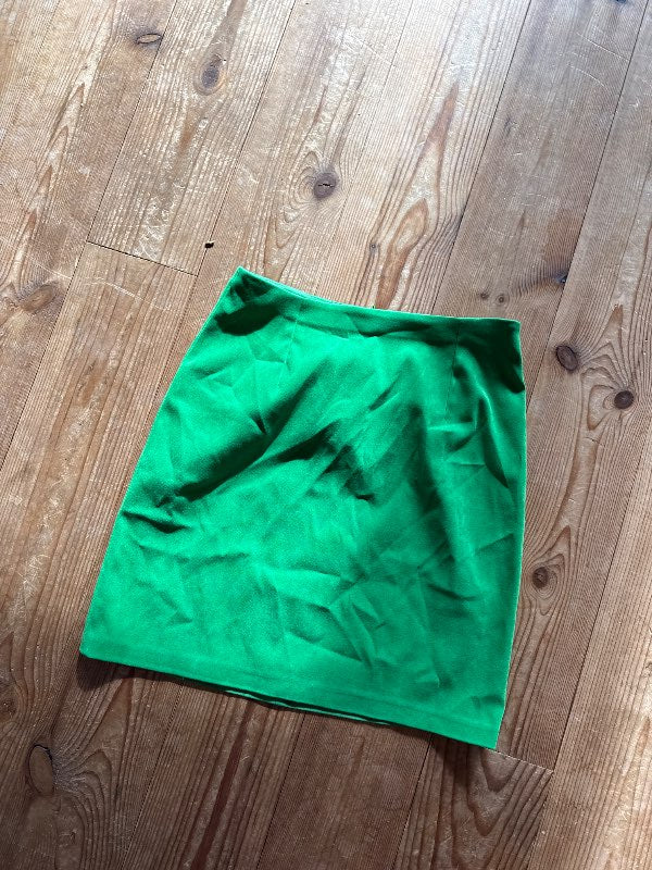 Green skirt