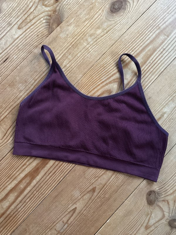 Burgundy top