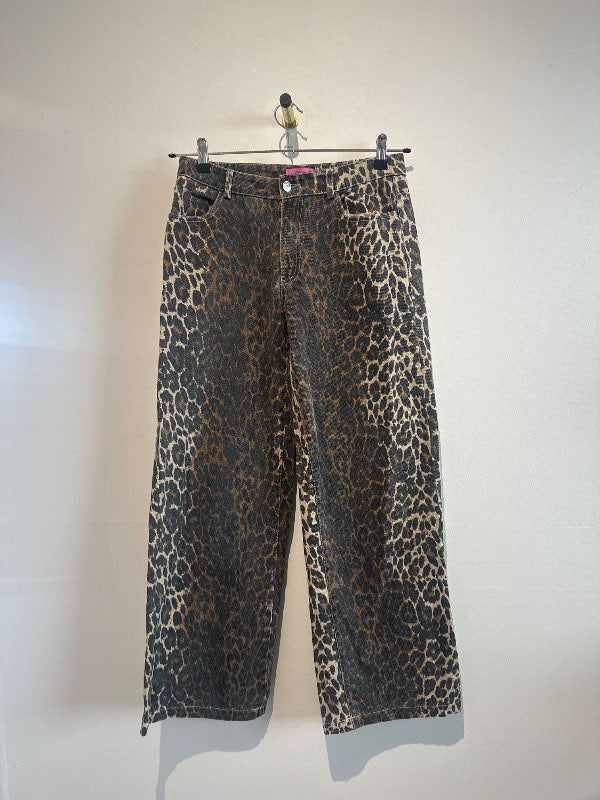 leopard gallabuxur