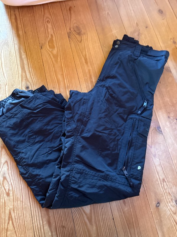 Black winter pants