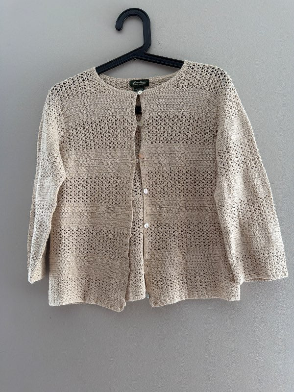 Eddy hand crocheted peysa