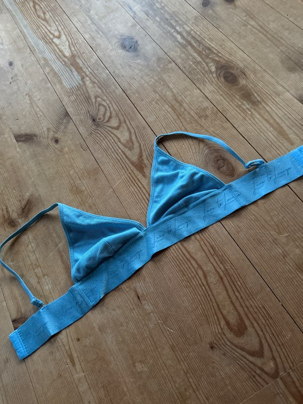 Blue bra
