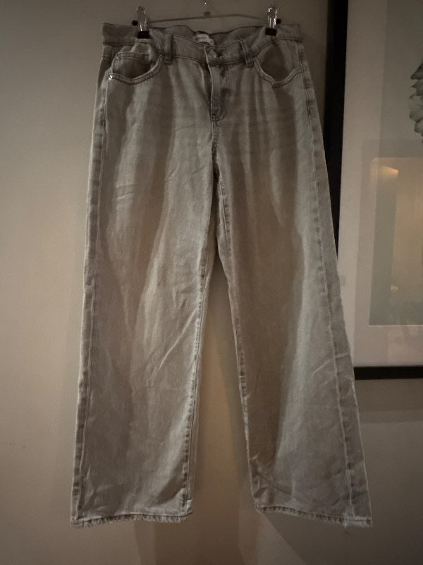 gráar ginatricot gallabuxur