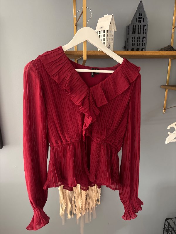 Blússa rauð Vero moda