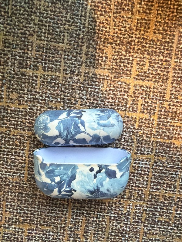 blátt airpod hulstur
