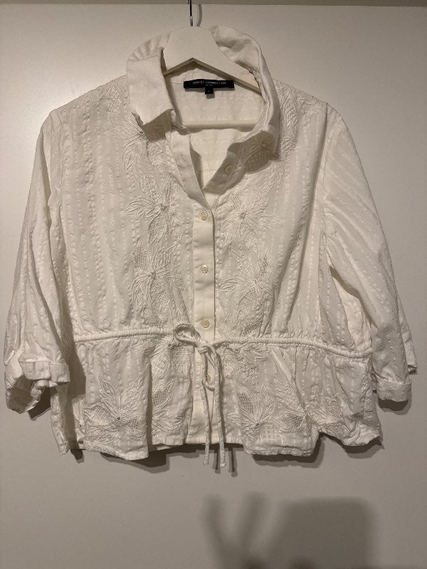 French connection white shirt
