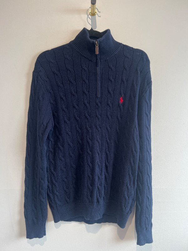 RL Polo blá peysa