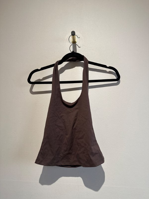 Gina brúnn halter top
