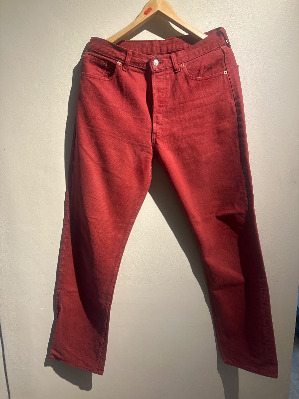 Rauðar levis vintage