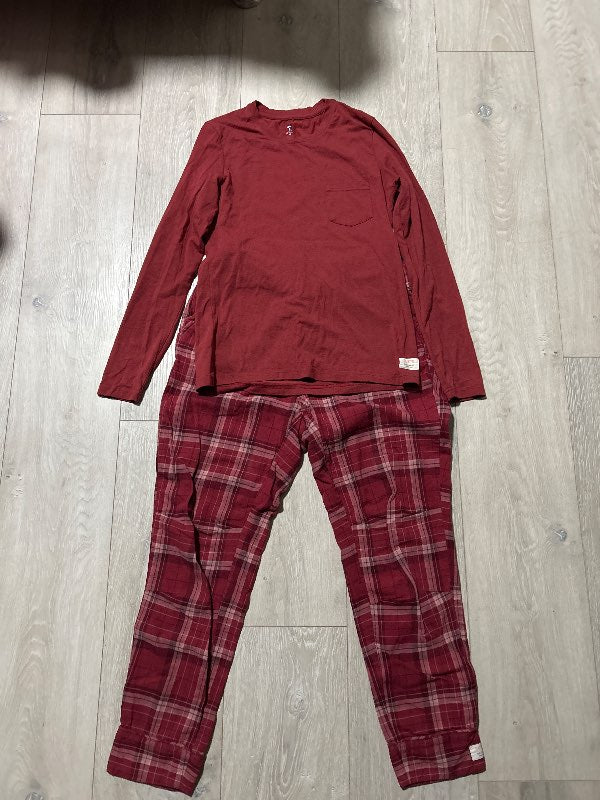 náttfata sett rautt