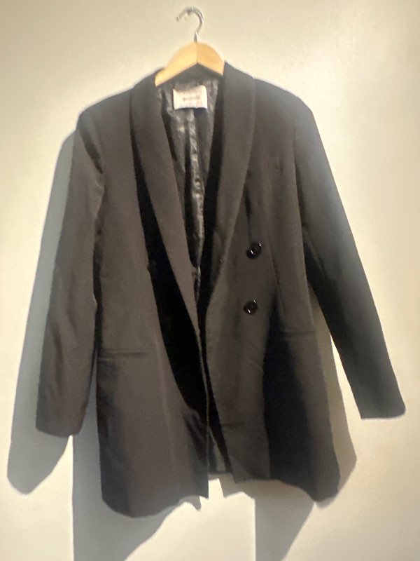 Svartur blazer