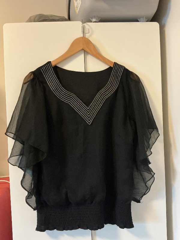V neck blúsa