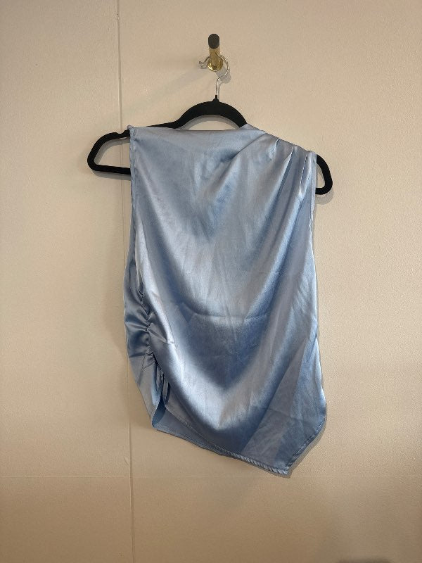 Blár satin bolur