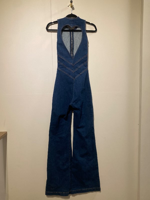 Heart Back Jumpsuit. NEW