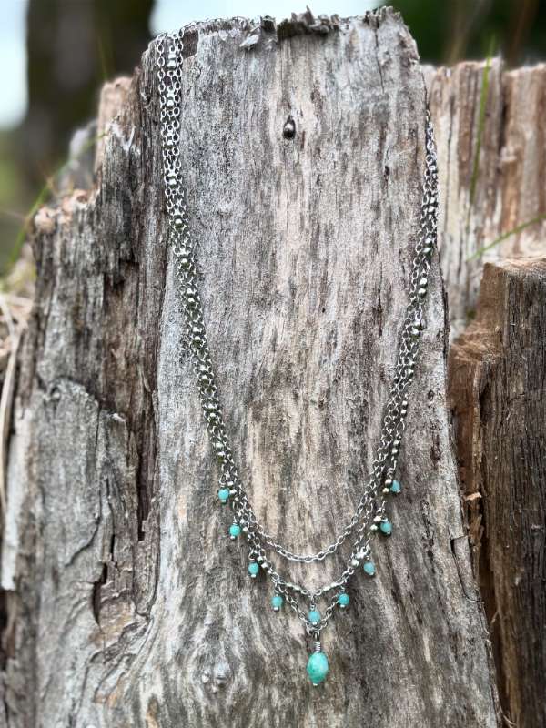 Hálsmen m/Amazonite