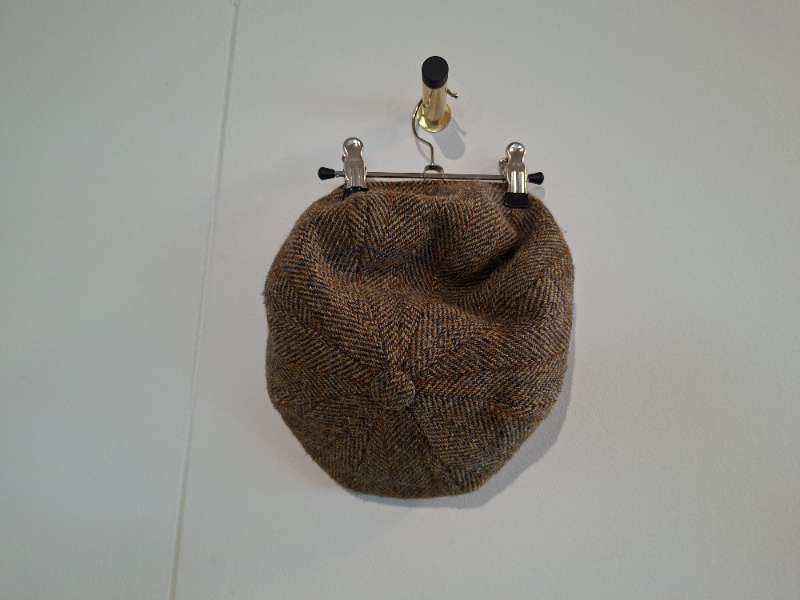 Harris Tweed sixpence