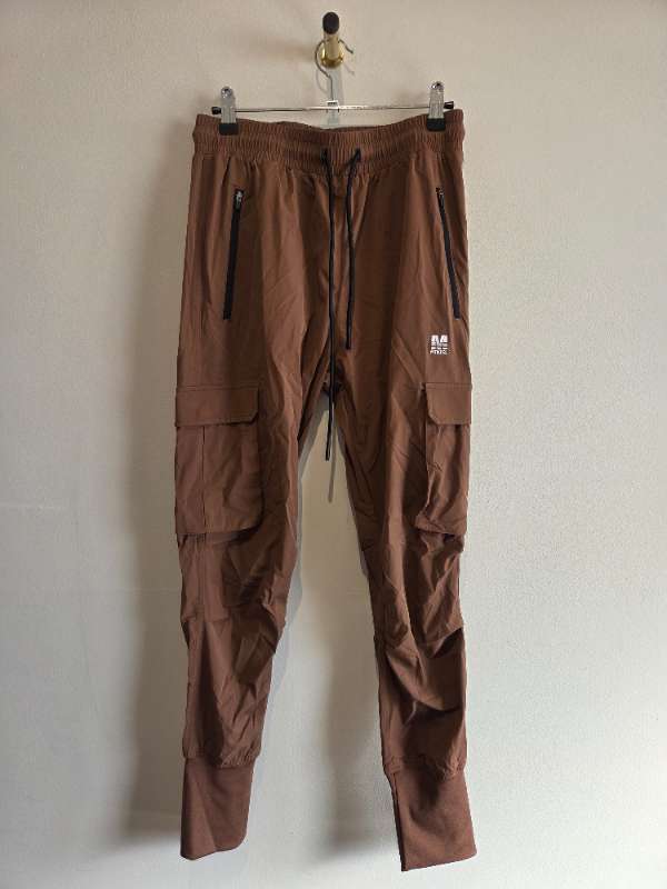 M fitness buxur brúnar