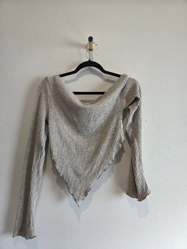Beige cropped
