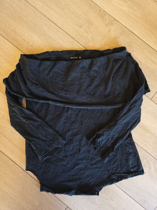 Noctex off shoulder goth blouse