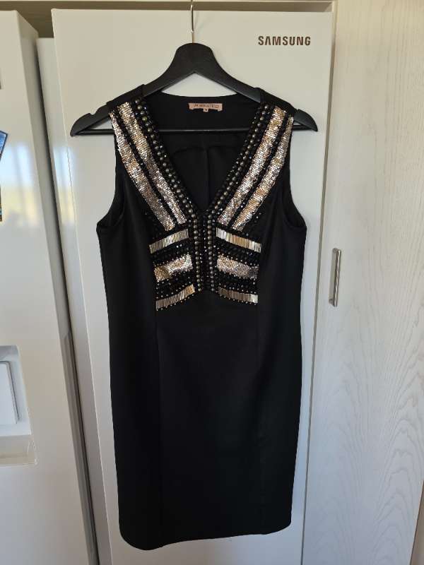 Black mini dress