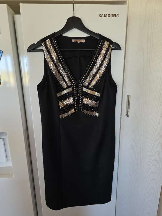 Black mini dress