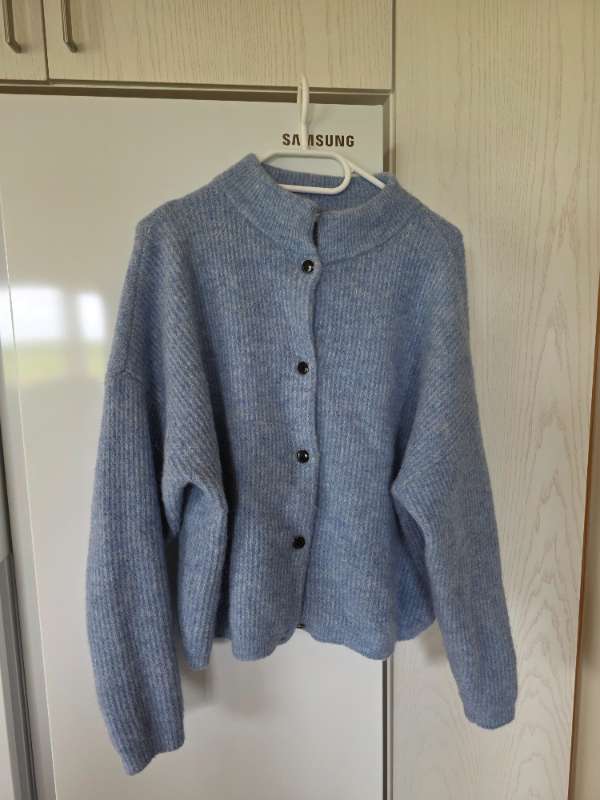 Blue sweater wool