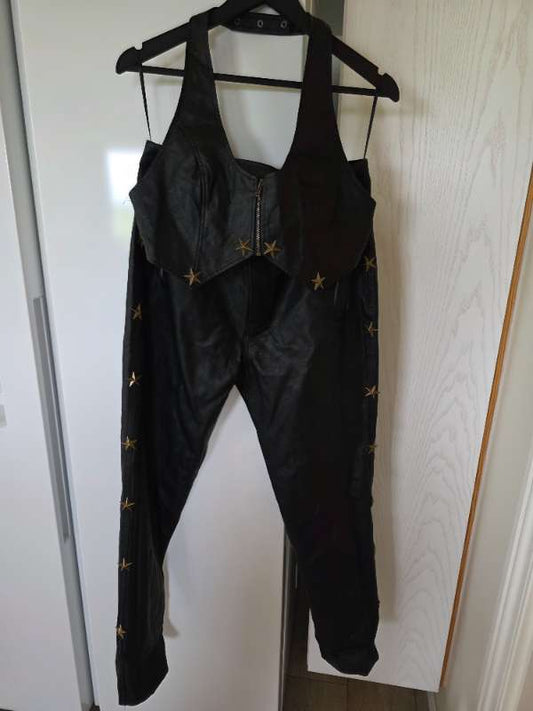 Leather star set
