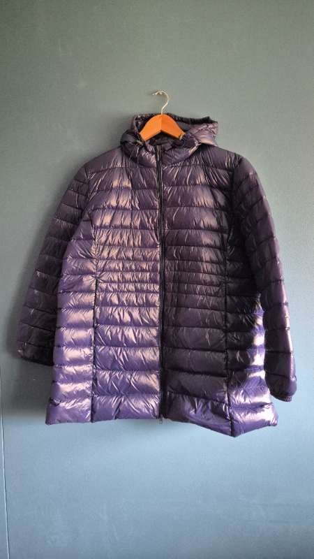 Blue winter jacket