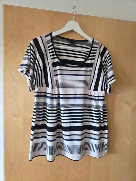H&M stutterma bolur – röndóttur
