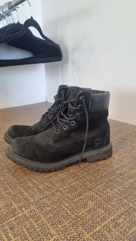 Svartir Timberland