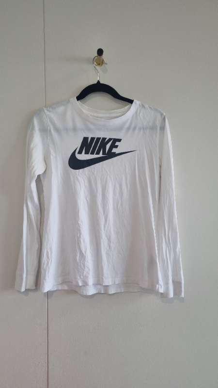 Hvítur Nike síðerma