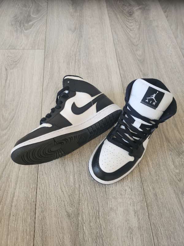Nike Air Jordan hvítir og svartir ónotaðir