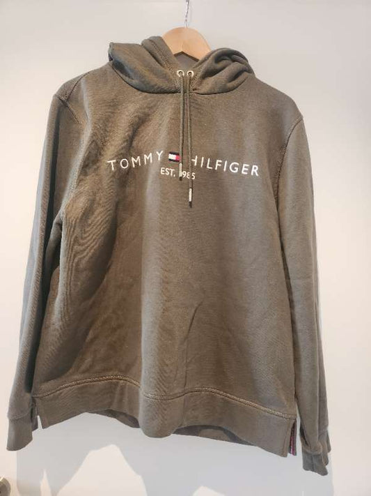 Tommy Hilfiger - hettupeysa mosafræn