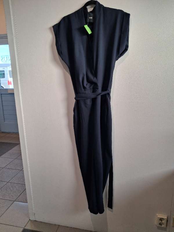 Asos jumpsuit navy blue.