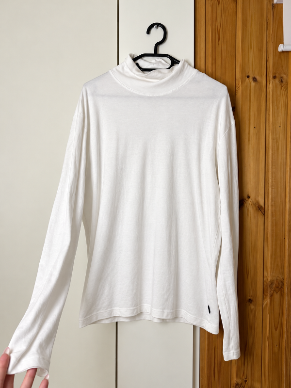 Jack and jones white long sleeve
