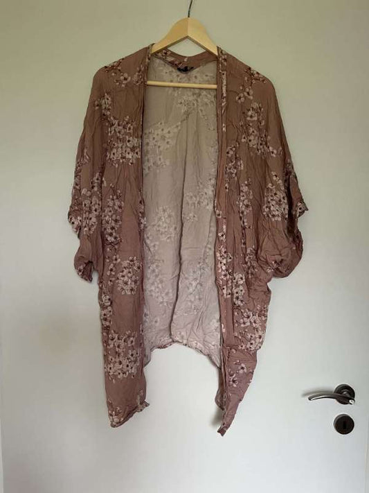 M Kimono Bleikur