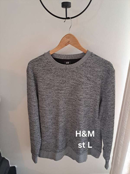 H&M peysa grá
