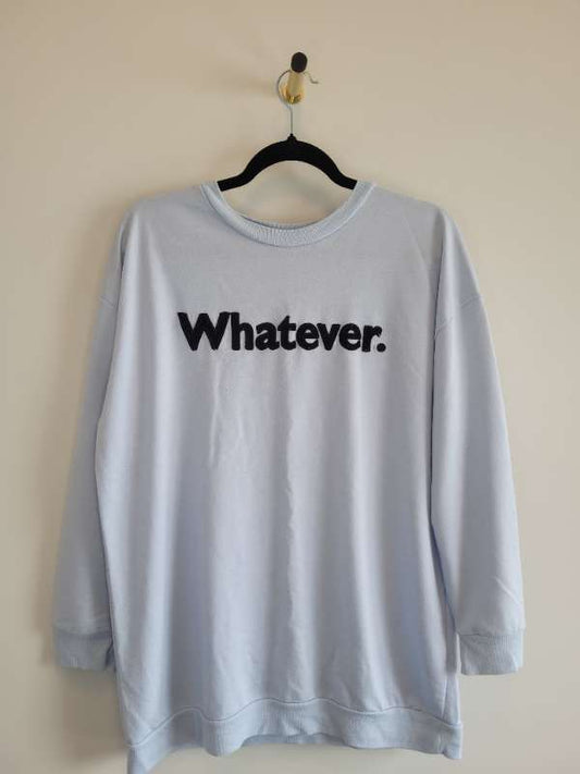 Blue sweater whatever
