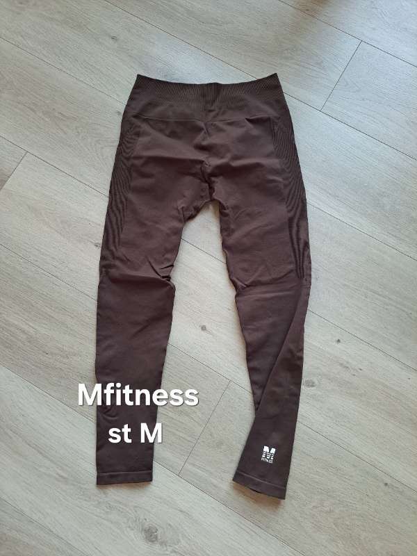 Mfitness brúnar scrunch