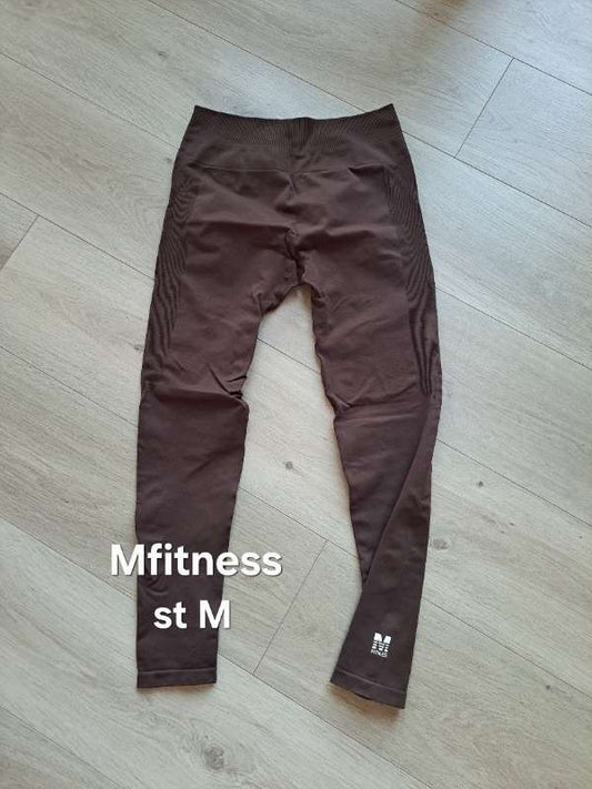 Mfitness brúnar scrunch