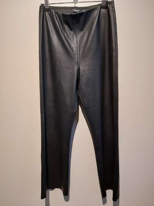 SOAKED pleður buxur NÝTT